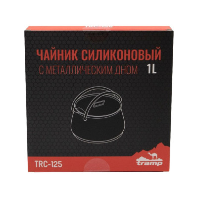 Tramp чайник складной силиконовый 1л (терракотовый) Tramp чайник складной силиконовый 1л (терракотовый)