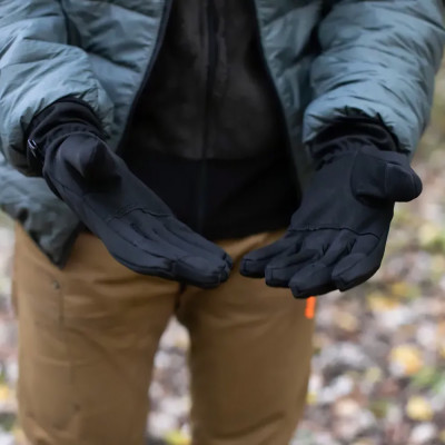 Tramp перчатки Softshell (черный) / L Tramp перчатки Softshell (черный) / L
