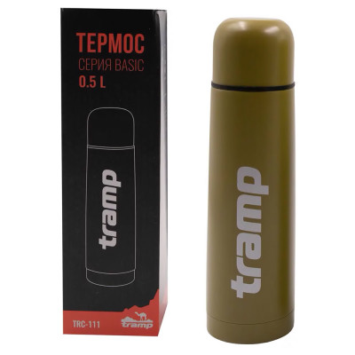 Tramp Термос Basic 0,5 л, TRC-111, хаки Tramp Термос Basic 0,5 л, TRC-111, хаки