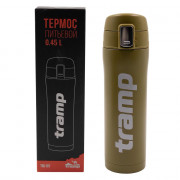 Термос Tramp Snap питьевой 0,45 л хаки - TRC-107
