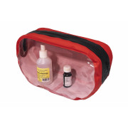 Гермоаптечка FIRST AID TRANSPARENT (красный)