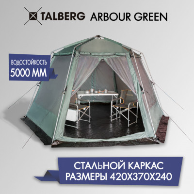 Шатер Talberg ARBOUR (зелёный) Шатер Talberg ARBOUR (зелёный)