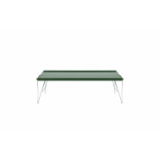 1901 ULMINI TABLE стол скл. алюм (зеленый)