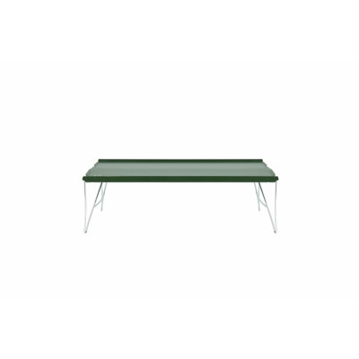 1901 ULMINI TABLE стол скл. алюм (зеленый) 1901 ULMINI TABLE стол скл. алюм (зеленый)