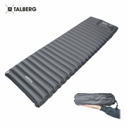Коврик надувной Talberg LUXOR AIR GREY MAT (185х60х8, оливковый)