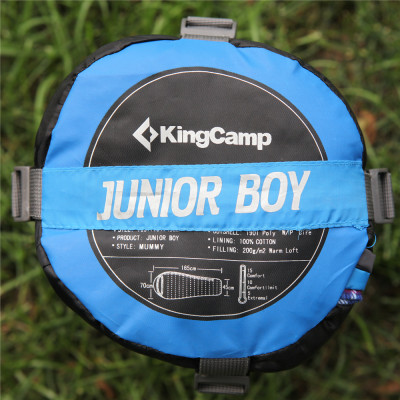 Спальный мешок King Camp 3194 JUNIOR BOY +5 (синий) Спальный мешок King Camp 3194 JUNIOR BOY +5 (синий)