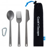Набор столовых приборов CA2005 3-Piece Titanium Cutlery Set