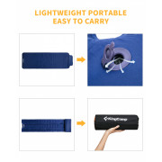 1903 COMFORT LIGHT коврик надувной (синий, 189 х 66 х 7/11 см)
