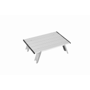 2401 MINI ALUNIUM TABLE S стол скл. алюм (серебристый)
