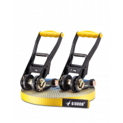 Слэклайн Gibbon Flow line 25 m c двумя трещотками