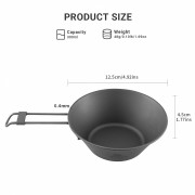 Чаша походная CA2013 300ml Titanium Sierra cup