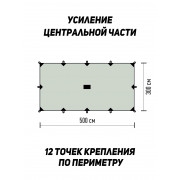 TENT тент 3X5м SAHARA Talberg (серый)