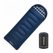Спальный мешок King Camp 2212 CLOUD 400 -15°С (коричневый левый)