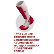 431 Polar Circle носки, 12- чёрный (S 34-37)
