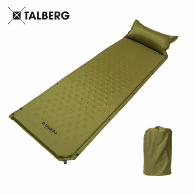 Самонадувающийся коврик Talberg BASIC REG MAT (185х60х3, оливковый) Самонадувающийся коврик Talberg BASIC REG MAT (185х60х3, оливковый)