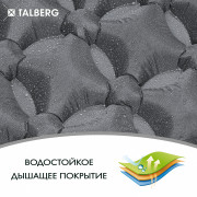 Коврик надувной Talberg AIR GREY MAT (192х58х5,серый)