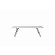 2401 MINI ALUNIUM TABLE S стол скл. алюм (серебристый)