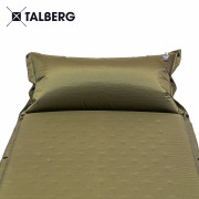 Самонадувающийся коврик Talberg BASIC REG MAT (185х60х3, оливковый)