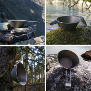 Чаша походная CA2013 300ml Titanium Sierra cup