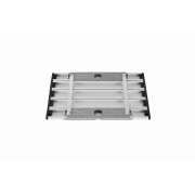 2401 MINI ALUNIUM TABLE S стол скл. алюм (серебристый)